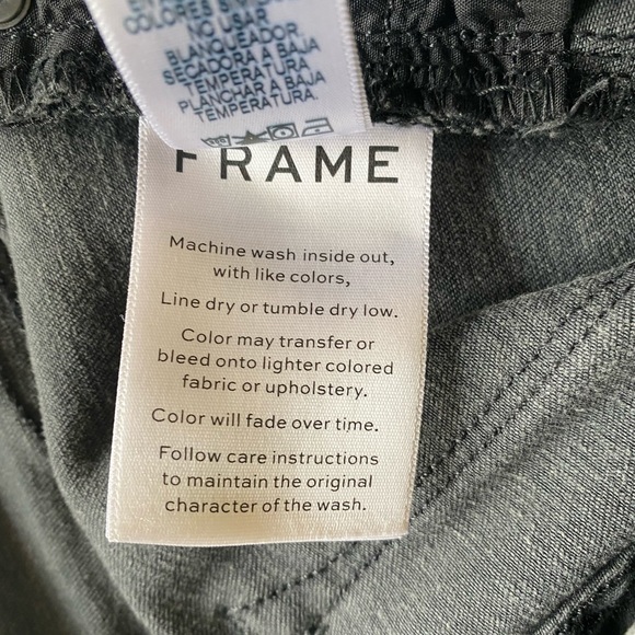 Frame Le Skinny de Jeanne Jeans Black - Picture 11 of 11